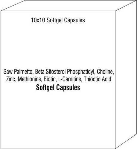 Saw Palmetto Beta Sitosterol Phosphatidyl Choline Zinc Methionine Biotin L-Carnitine Thioctic Acid