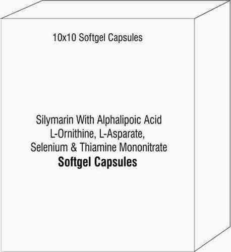 Silymarin With Alphalipoic Acid L-Ornithine L-Asparate Selenium and Thiamine Mononitrate Capsules