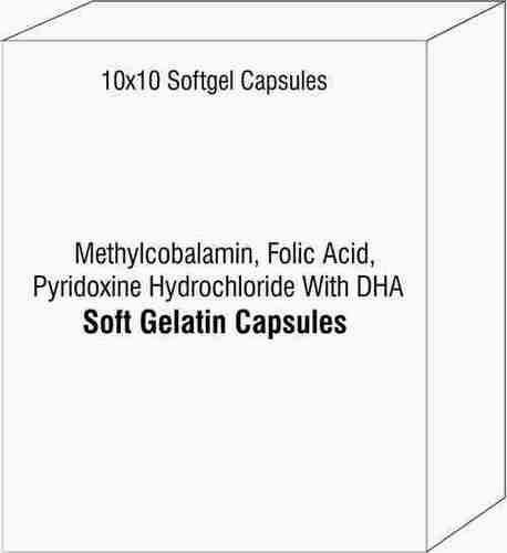 Methylcobalamin Folic Acid Pyridoxine Hydrochloride With DHA Softgel Capsules