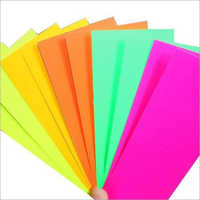 Fluorescent Paper - Lightweight, A4 Size, Eye-catching Neon Colors | Perfect For Art, Craft Projects, And Printing Applications
