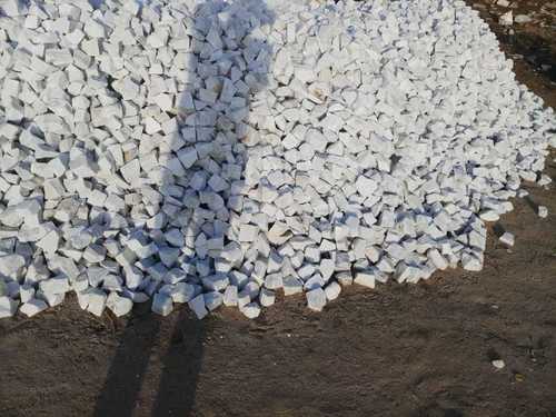 White dolomite Marble Burnt and Lumps