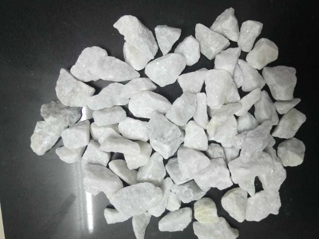 Indian hot sale white marble burnt dolomite lumps shape raw material for steel industries