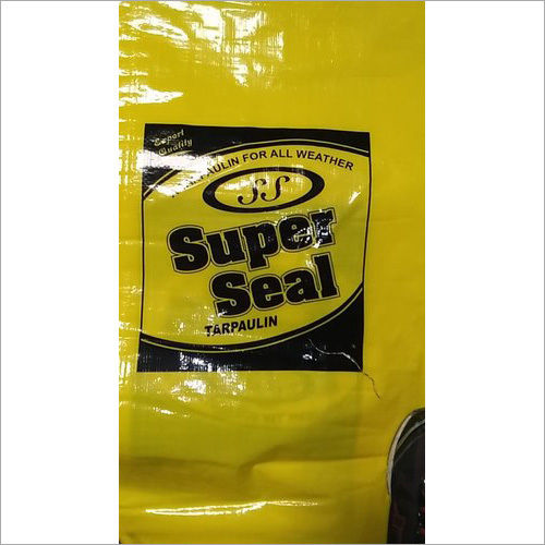 Yellow 100 Percent Laminated Tarpaulin Sheet