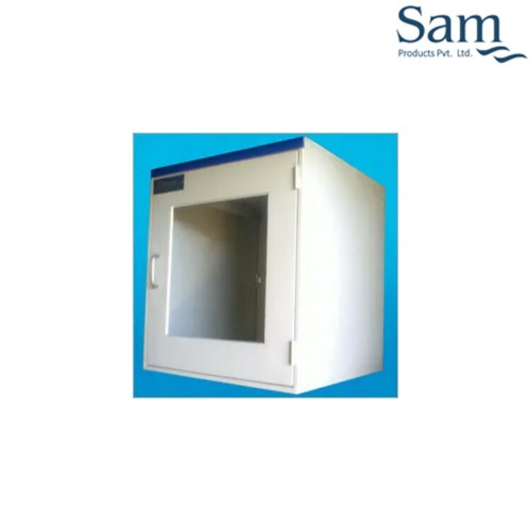 Static Pass Box - Steel/Acrylic, Variable Dimensions | Zero Airflow, Simplified Design, ISO 14644-1 Compliance for Cleanroom Material Transfer
