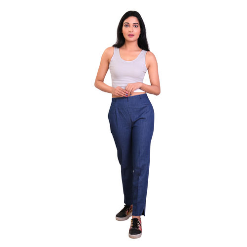 Cotton Denim Trouser