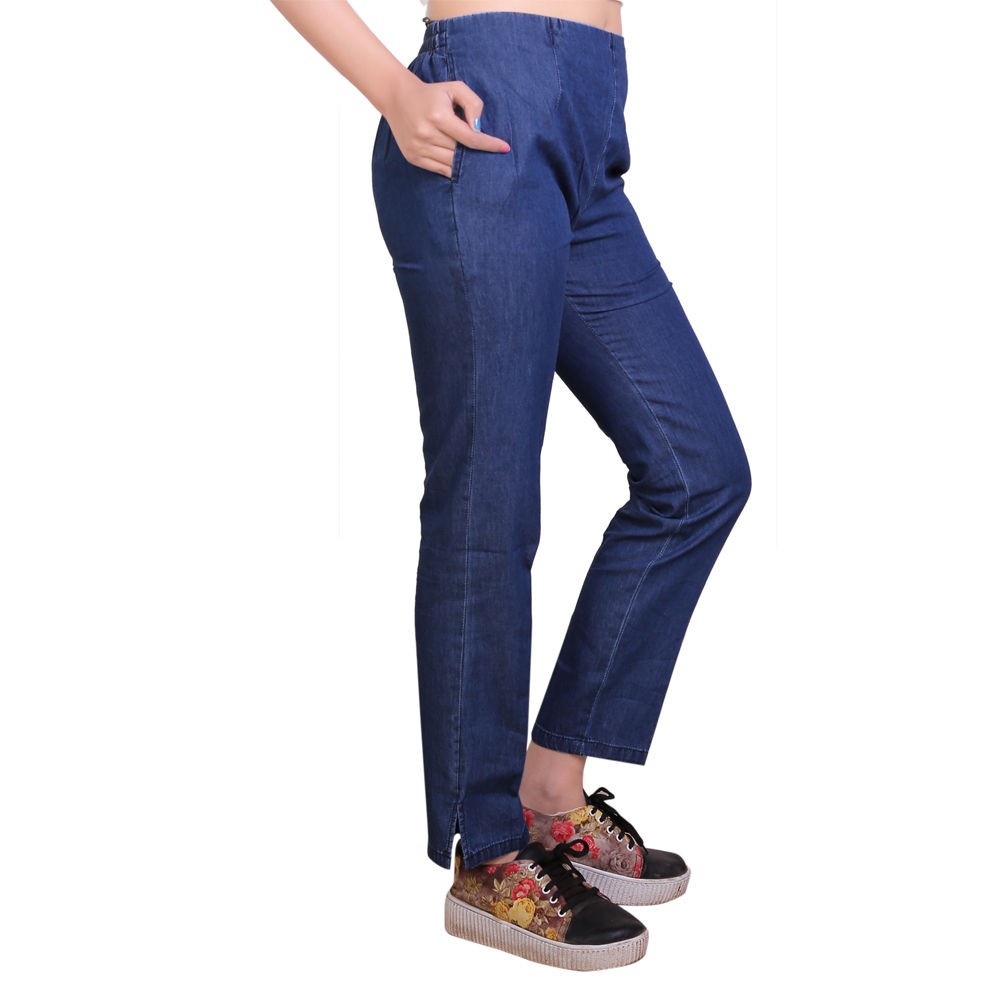 Cotton Denim Trouser