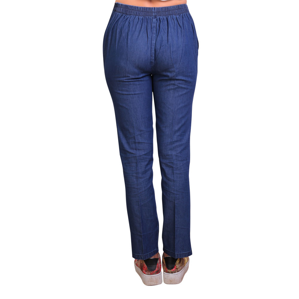 Cotton Denim Trouser