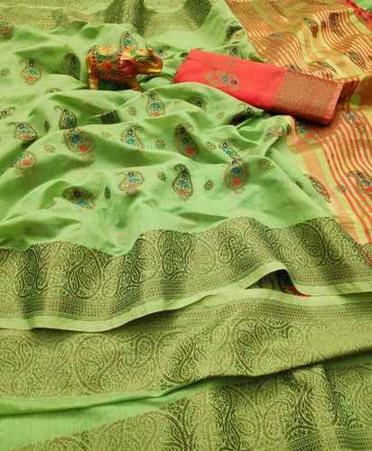 COTTON SILK SAREE