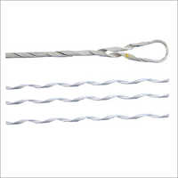 Guy Grip - Aluminum Material, Various Dimensions | 100% Strand Breaking Strength, Galvanized Finish For Single Wood Poles