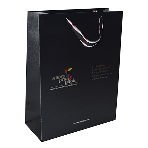 Duplex Paper Carry Bag By MICRO PRINT & PACK
