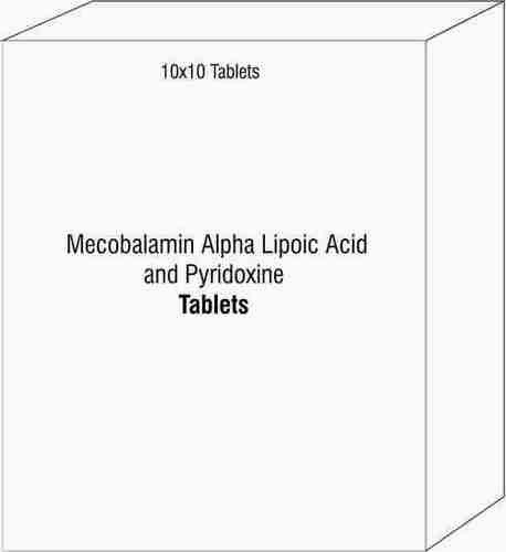 Mecobalamin Alpha Lipoic Acid and Pyridoxine Tablets