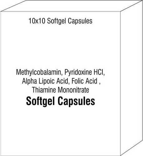 Food Supplement Softgel Capsules