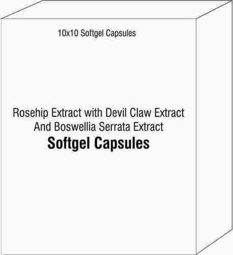 Rosehip Extract with Devil Claw Extract And Boswellia Serrata Extract Softgel Capsules