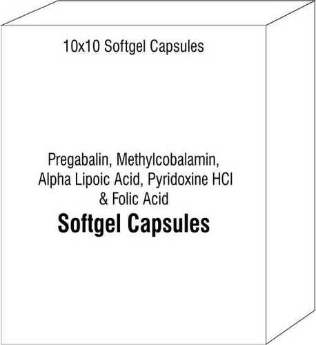 Pregabalin Methylcobalamin Alpha Lipoic Acid Pyridoxine HCI and Folic Acid