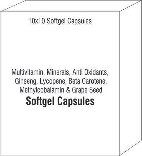 Food Supplement Softgel Capsules