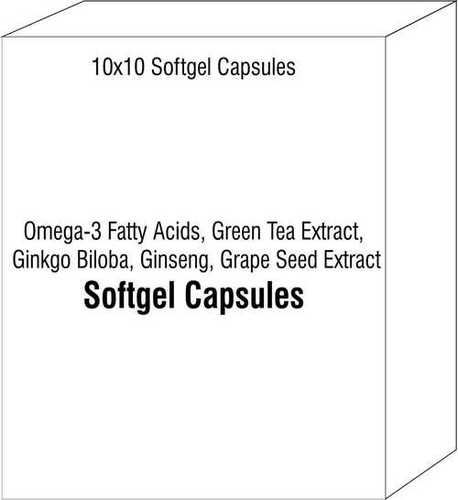 Omega-3 Fatty Acids Green Tea Extract Ginkgo Biloba Ginseng Grape Seed Extract