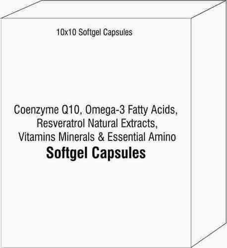 Coenzyme Q10 Omega-3 Fatty Acids Resveratrol Natural Extracts Vitamins Minerals and Essential Amino