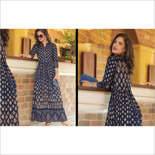 Printed Long Kurti