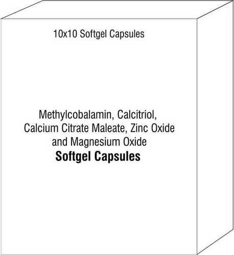 Methylcobalamin Calcitriol Calcium Citrate Maleate Zinc Oxide and Magnesium Oxide