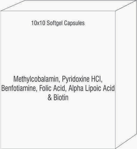 Methylcobalamin Pyridoxine Hci Capsules Benfotiamine Folic Acid Alpha Lipoic Acid Biotin