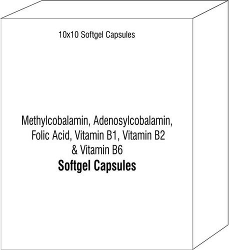 Methylcobalamin Adenosylcobalamin Folic Acid Vitamin B1 Vitamin B2 & Vitamin B6