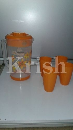 As Per Requirement Jupitor Jug Set - 4 Glass