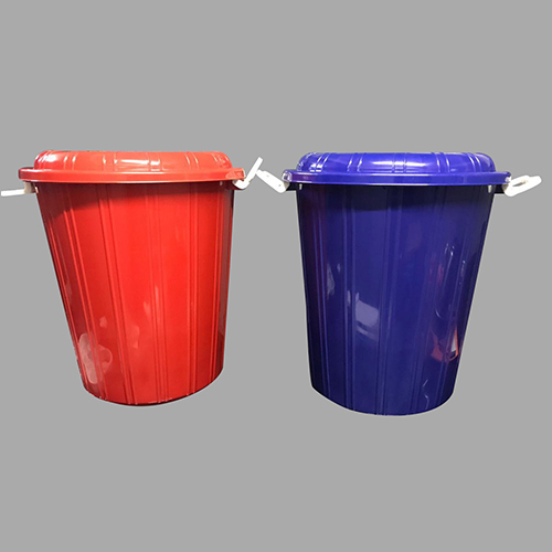 Plastic Storage Bucket Drum Bin With Lid By GARG ENTERPRISES