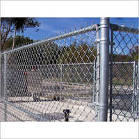 Chain Link Fencing - Metal Material, Custom Length As Required | Durable, Anti-cutting For Enhanced Security In Airports, Sports Complexes, And Restricted Areas