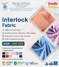 Interlock Fabric - Color: Multi