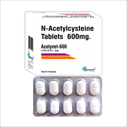 600 Mg N-Acetylcysteine Tablets General Medicines