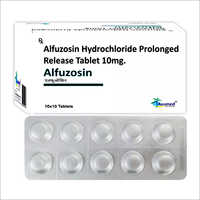 10 MG Alfuzosin Hydrochloride Prolonged Release Tablets