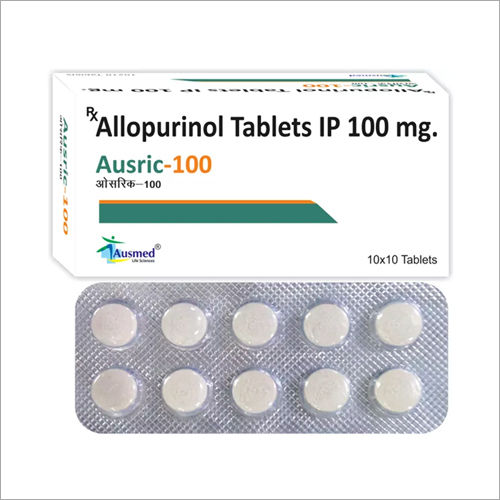 100 Mg Allopurinol Tablets Ip General Medicines