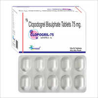 75 MG Clopidogrel Bisulphate Tablets
