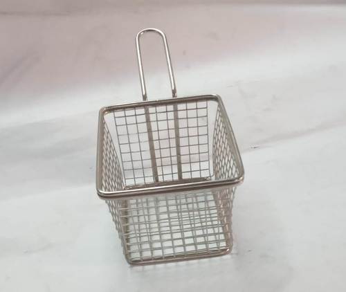 Mini Serving Basket Rectangle (Mesh)