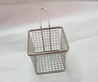 Mini Serving Basket Rectangle (Mesh)