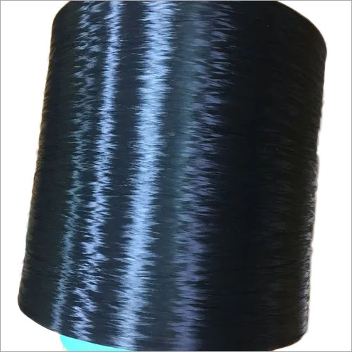 HIGH TENACITY POLYEST DOPE DYED BLACK YARN