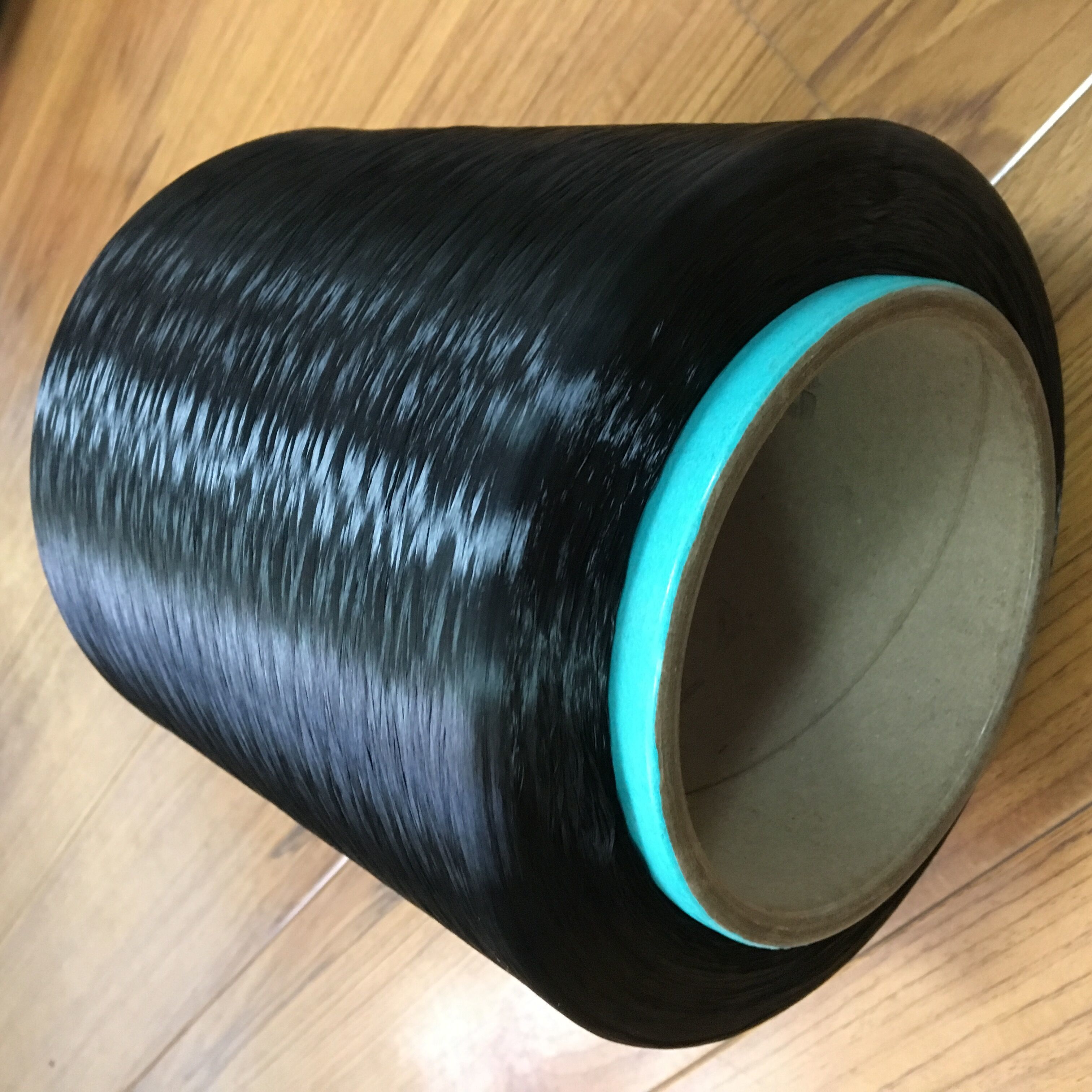 HIGH TENACITY POLYEST DOPE DYED BLACK YARN