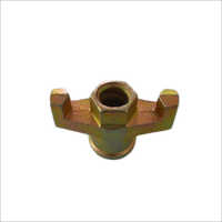 Brass Wing Nut - Brass Material, 2 Wings | Durable, Light Weight, Highly Electrically Conductive, Easy To Install And Remove