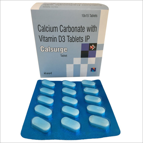 Calcium Carbonate With Vitamin D3 Tablets IP