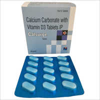 El carbonato de calcio con la vitamina D3 marca en la tableta el IP