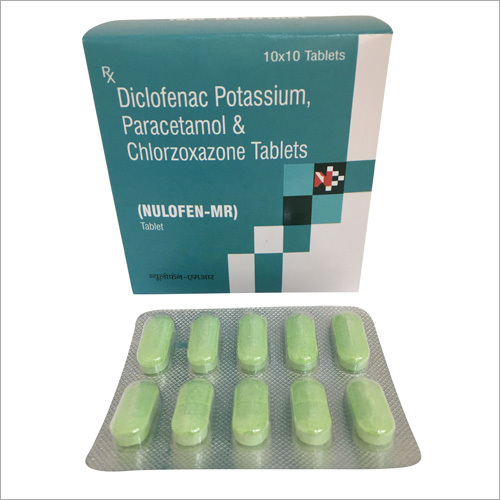 Diclofenac Potassium Paracetamol And Chlorzoxazone Tablets