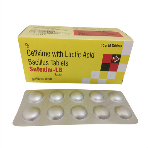 Cefixime with Lactic Acid Bacillus Tablets