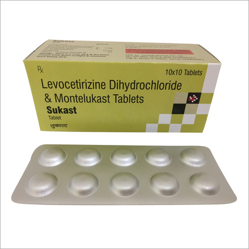 Levocetirizine Dihydrochloride And Montelukast Tablets