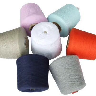 Natural Socks Yarn Dope Dyed 100% Polyester Spun Yarn for Socks