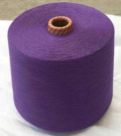 Fancy Socks Yarn Dope Dyed 100% Polyester Spun Yarn for Socks