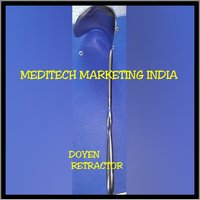 Doyen Retractor - Steel, 2" | Reusable Design, Ideal For Hospital Use, Weighs 30 Grams, Contract Manufacturing Available