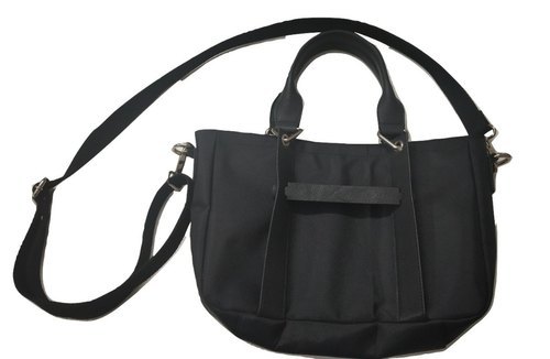 Nylon-Leather Tote - Handbag for Women