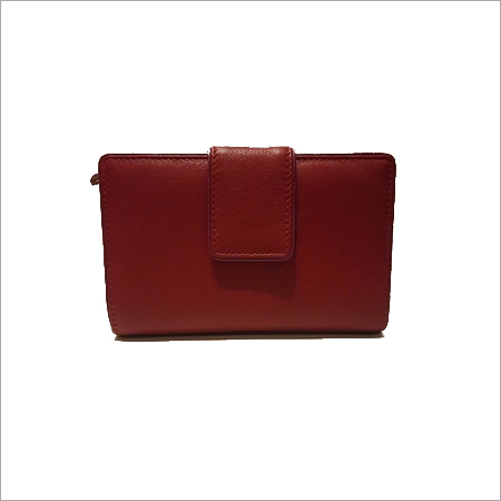 Women''s Leather Purse(Red)