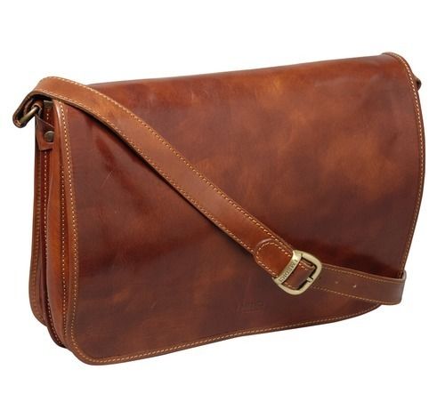 Leather Messenger Bag