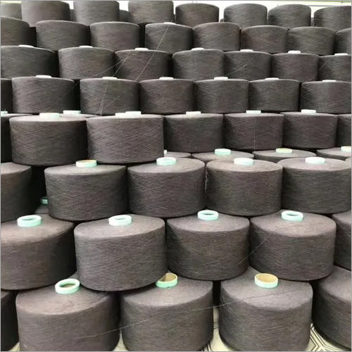 Black 30s/1 Open End Cotton Yarn For Knitting